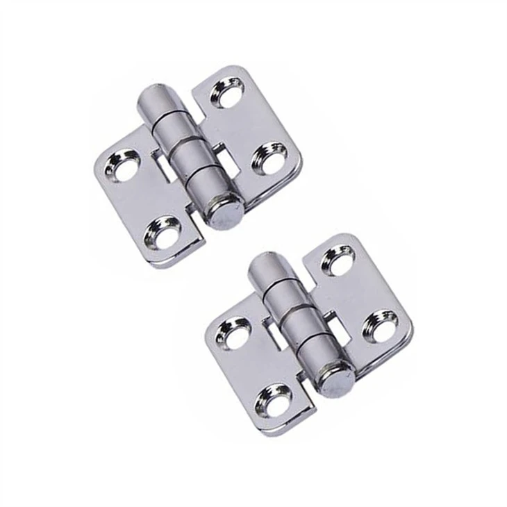 Marine Stainless Steel Door Hinge Mirror Polished Cabinet Hinges